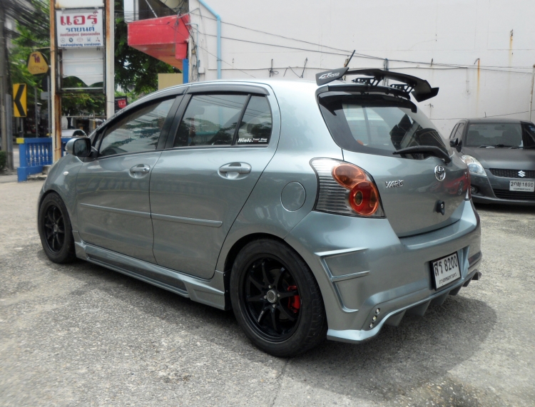 ชุดแต่ง ชุดแต่ง Yaris 2006 -2013 สปอยเลอร์หลังทรง Drive68