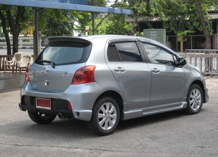 ชุดแต่ง ชุดแต่ง Yaris 2006 -2013 สปอยเลอร์หลังทรง Burn Out
