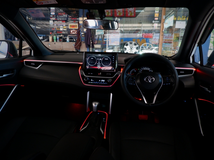 ชุดแต่ง ชุดแต่ง Toyota Cross ไฟ Ambient Light