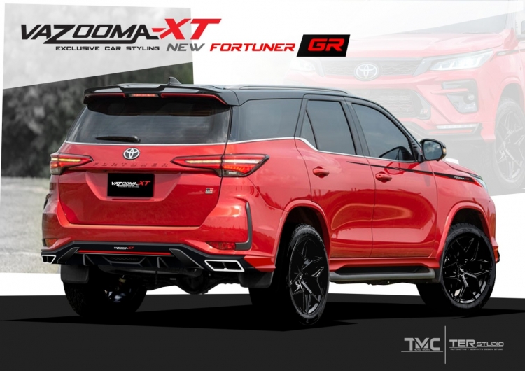 ชุดแต่ง ชุดแต่ง Fortuner 2021 GR Vazooma XT