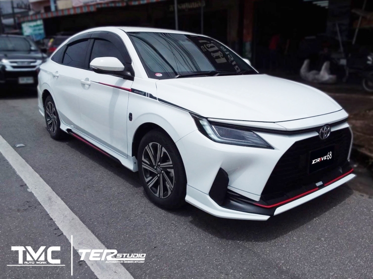 ชุดแต่ง ชุดแต่ง Toyota Ativ 2022 ทรง Drive68